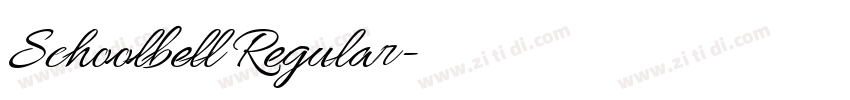 Schoolbell Regular字体转换 Schoolbell Regular字体转换